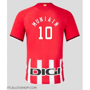 Athletic Bilbao Iker Muniain #10 Prima Maglia 2023-24 Manica Corta